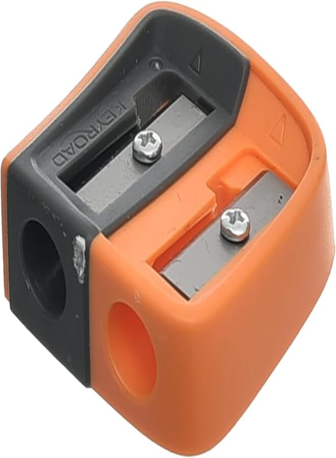 Keyroad Plastic Sharpener 2 Holes Model KR972265 – Compact Dual-Hole Sharpener with Durable Blades for Standard and Jumbo Pencils, Ideal for School and Office Use
